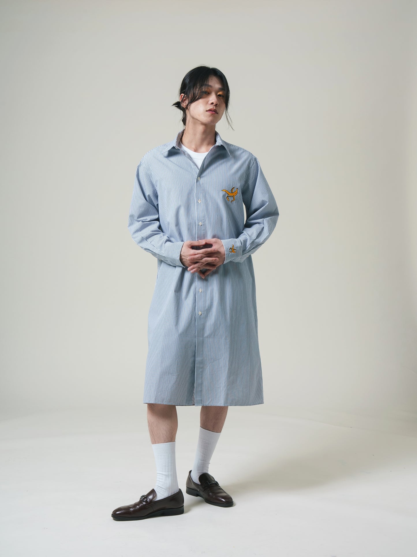 Banana Striped Long Shirts