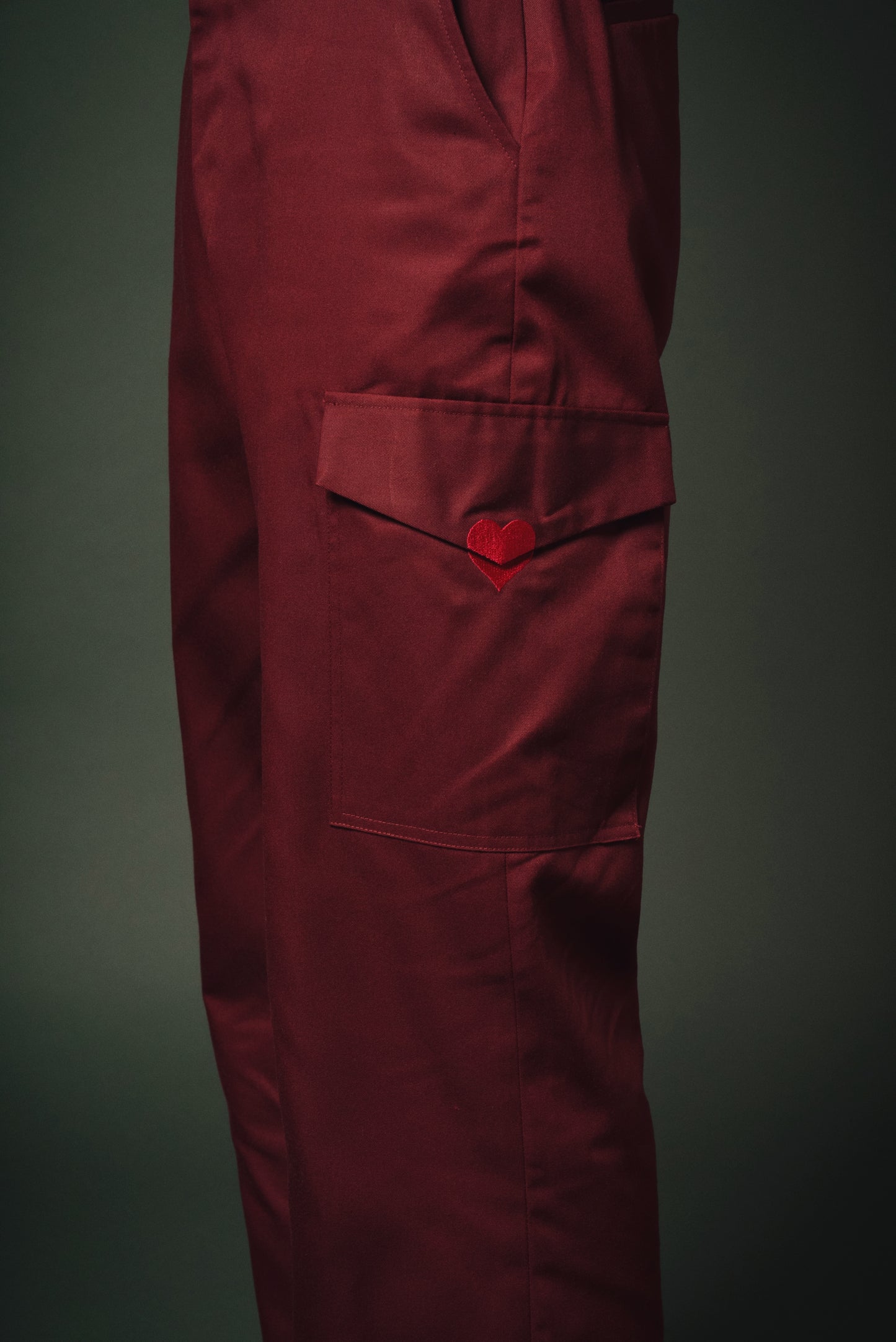 Love letter pants Bordeaux